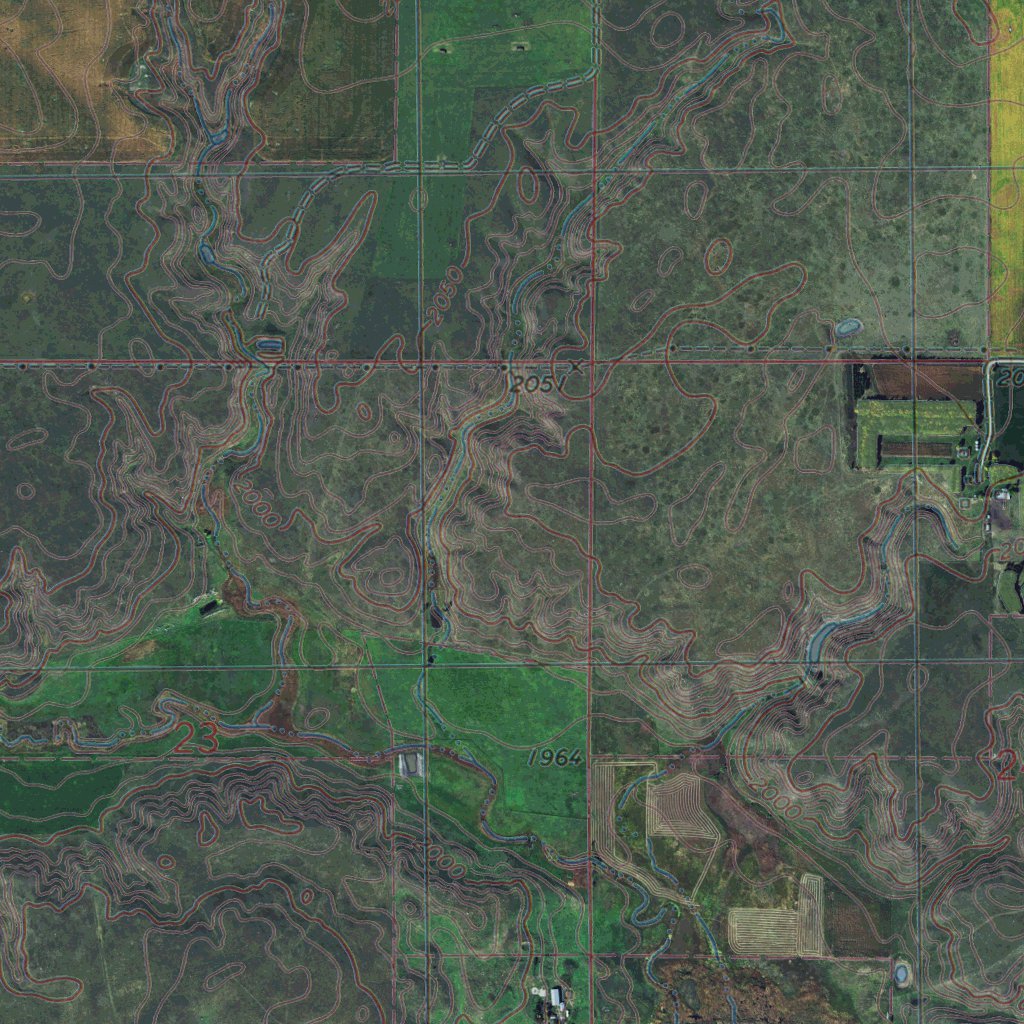 SD-SPRING LAKE: GeoChange 1973-2014 Map by Western Michigan University ...