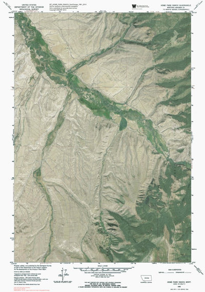 MT-HOME PARK RANCH: GeoChange 1961-2014 Preview 1