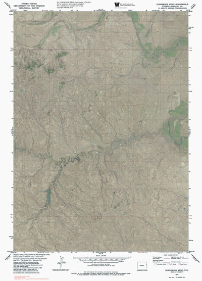 WY-HORSESHOE BEND: GeoChange 1974-2012 Preview 1