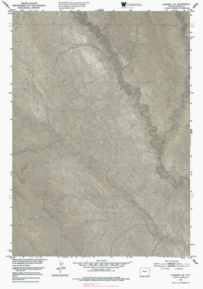 WY-MORRISEY NE: GeoChange 1951-2012 Preview 1
