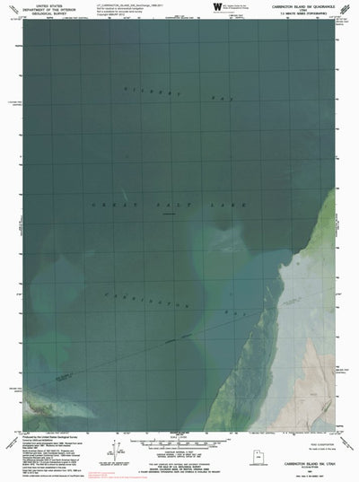 UT-CARRINGTON ISLAND SW: GeoChange 1966-2011 Preview 1