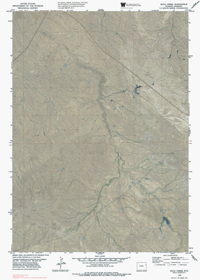 WY-MULE CREEK: GeoChange 1973-2012 Preview 1