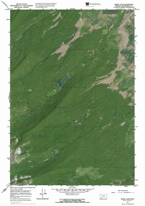 MT-MINER LAKE: GeoChange 1965-2013 Preview 1
