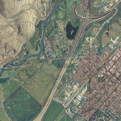 MT-DILLON WEST: GeoChange 1960-2014 Preview 3