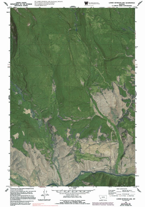 MT-LOWER SEYMOUR LAKE: GeoChange 1955-2013 Preview 1