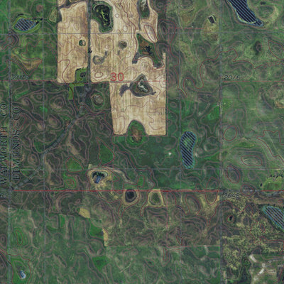 SD-BOWDLE-HOSMER LAKE: GeoChange 1973-2014 Preview 3