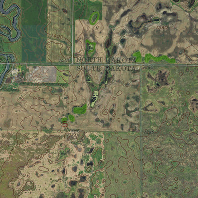ND-SD-SAVO NW: GeoChange 1951-2014 Preview 2