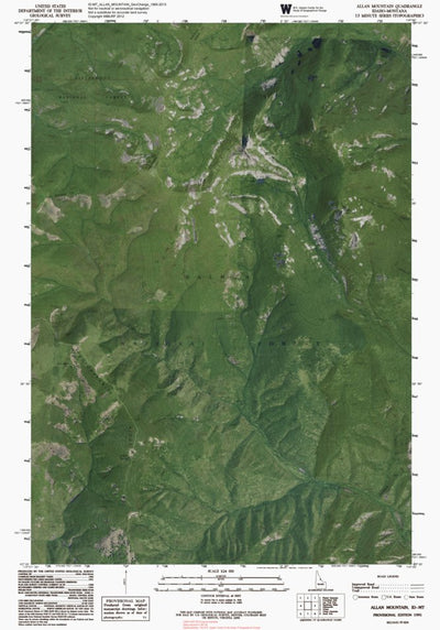 ID-MT-ALLAN MOUNTAIN: GeoChange 1985-2013 Preview 1