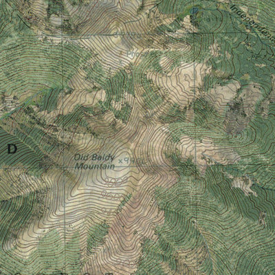 MT-OLD BALDY MOUNTAIN: GeoChange 1956-2014 Preview 3