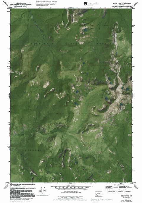 MT-KELLY LAKE: GeoChange 1965-2013 Preview 1