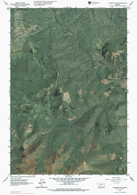 MT-PIPESTONE PASS: GeoChange 1960-2014 Preview 1