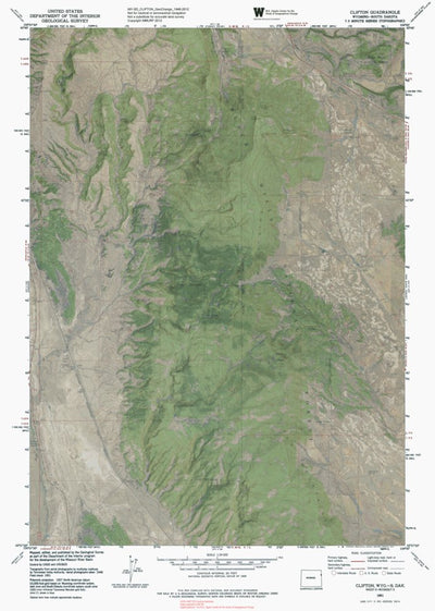 WY-SD-CLIFTON: GeoChange 1948-2012 Preview 1