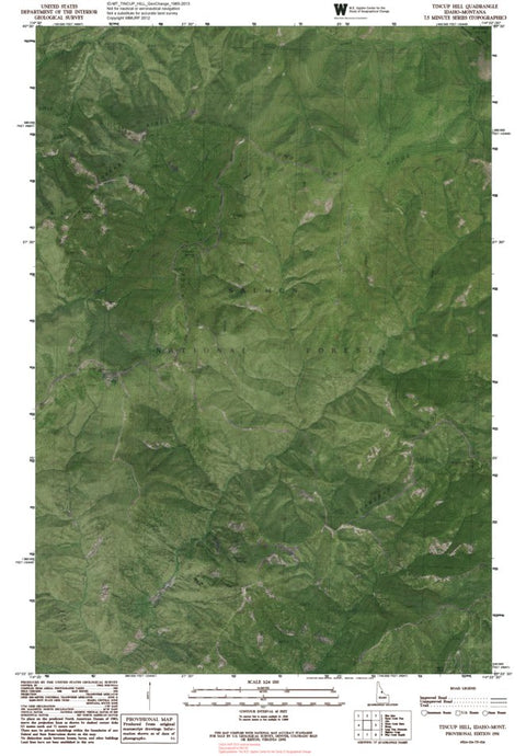 ID-MT-TINCUP HILL: GeoChange 1985-2013 Preview 1