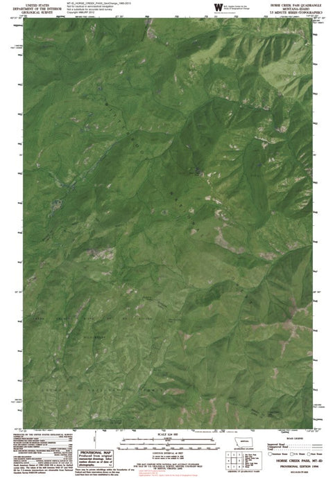 MT-ID-HORSE CREEK PASS: GeoChange 1985-2013 Preview 1