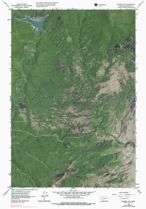 MT-DELMOE LAKE: GeoChange 1960-2014 Preview 1