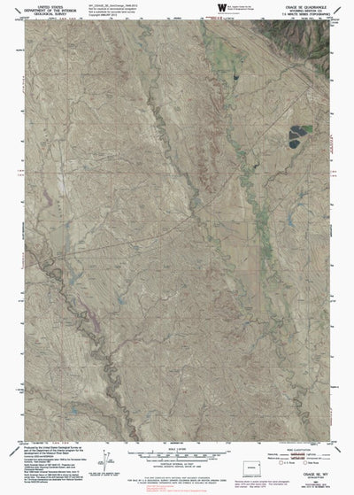 WY-OSAGE SE: GeoChange 1948-2012 Preview 1