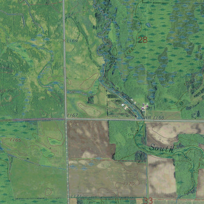 MN-WANNASKA SW: GeoChange 1966-2013 Preview 2