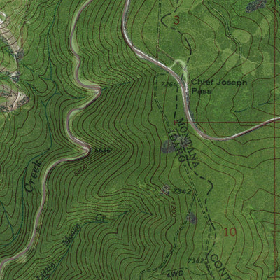 MT-ID-LOST TRAIL PASS: GeoChange 1965-2013 Preview 2