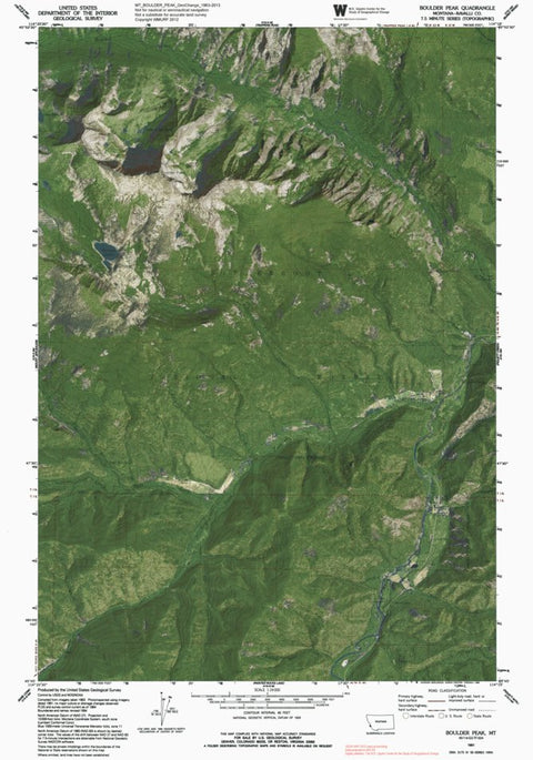 MT-BOULDER PEAK: GeoChange 1963-2013 Preview 1
