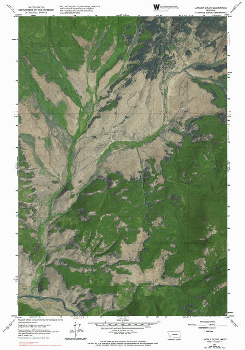 MT-LINCOLN GULCH: GeoChange 1955-2013 Preview 1