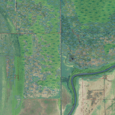 MN-ROSEAU NE: GeoChange 1965-2013 Preview 2