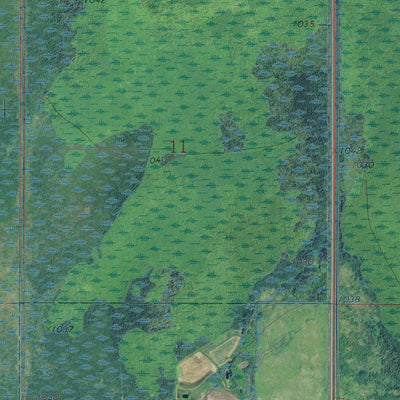 MN-ROSEAU NE: GeoChange 1965-2013 Preview 3