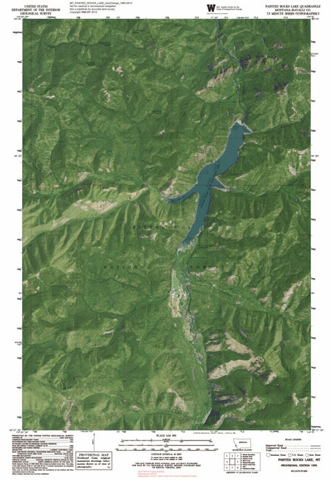 MT-PAINTED ROCKS LAKE: GeoChange 1985-2013 Preview 1