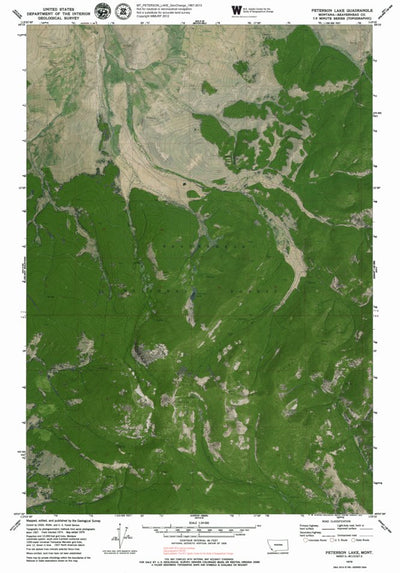 MT-PETERSON LAKE: GeoChange 1967-2013 Preview 1