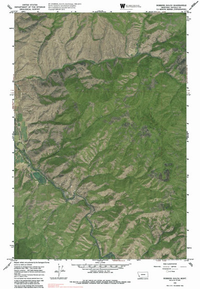 MT-ROBBINS GULCH: GeoChange 1963-2013 Preview 1
