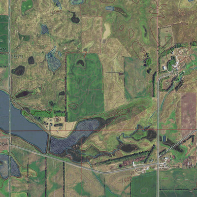 SD-LONG LAKE NE: GeoChange 1965-2014 Preview 3