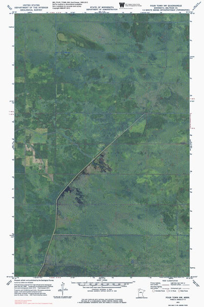MN-FOUR TOWN NW: GeoChange 1969-2013 Preview 1