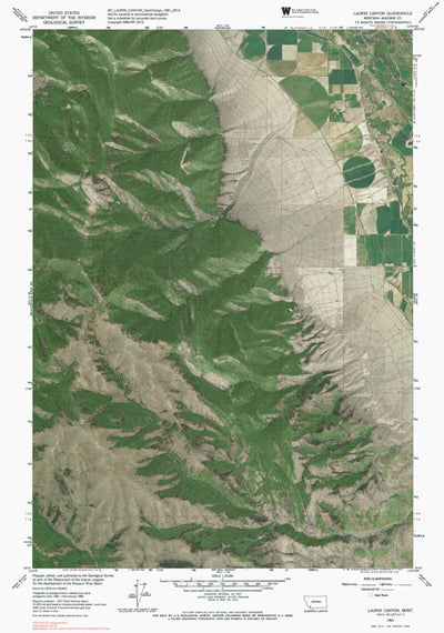 MT-LAURIN CANYON: GeoChange 1961-2014 Preview 1