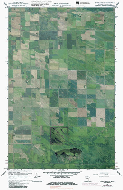 MN-THIEF LAKE NW: GeoChange 1966-2013 Preview 1