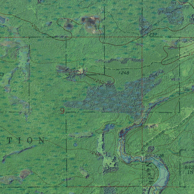MN-WINTER ROAD LAKE SE: GeoChange 1967-2013 Preview 3