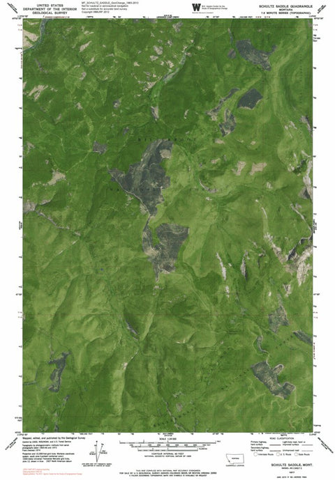 MT-SCHULTZ SADDLE: GeoChange 1965-2013 Preview 1