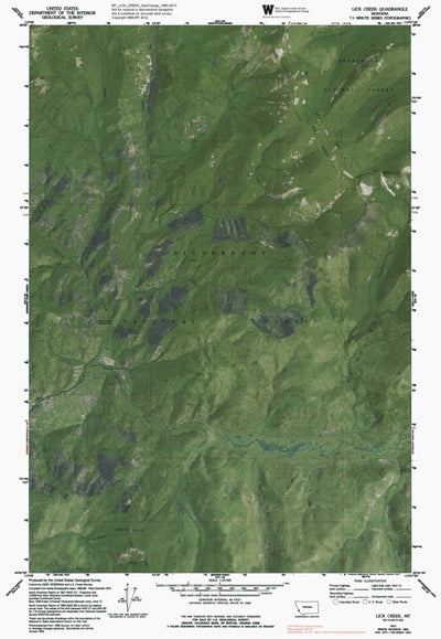 MT-LICK CREEK: GeoChange 1965-2013 Preview 1