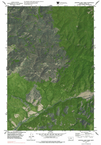MT-JENNINGS CAMP CREEK: GeoChange 1965-2013 Preview 1