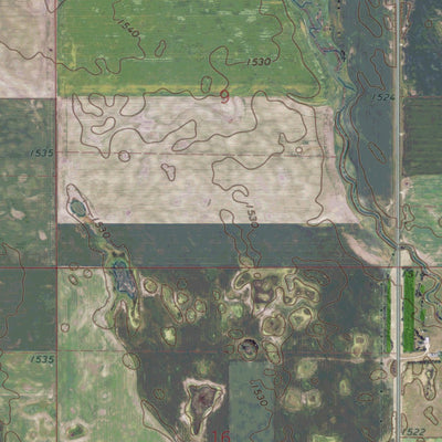 ND-HURRICANE LAKE EAST: GeoChange 1968-2012 Preview 2
