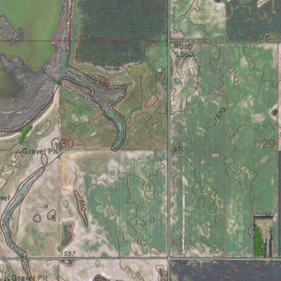 ND-HURRICANE LAKE EAST: GeoChange 1968-2012 Preview 3