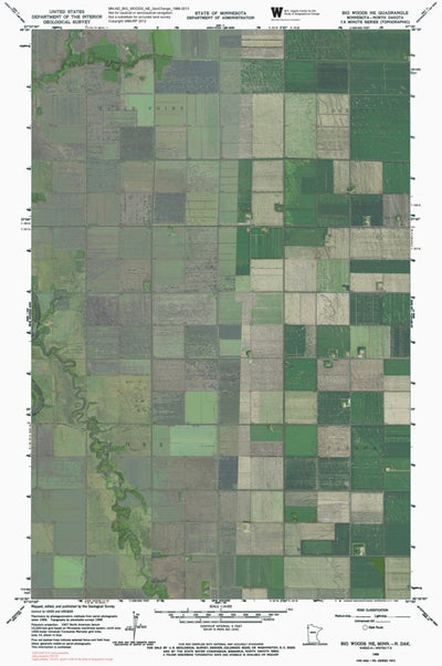 MN-ND-BIG WOODS NE: GeoChange 1966-2013 Preview 1
