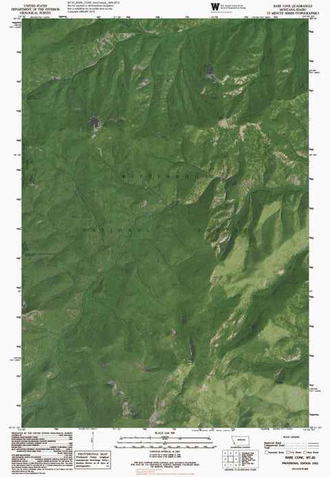 MT-ID-BARE CONE: GeoChange 1985-2013 Preview 1