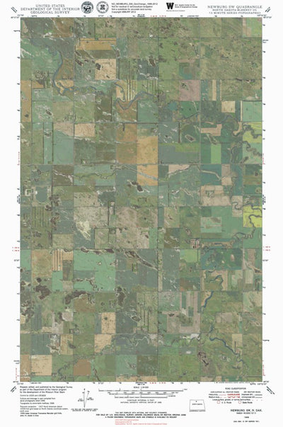 ND-NEWBURG SW: GeoChange 1946-2012 Preview 1