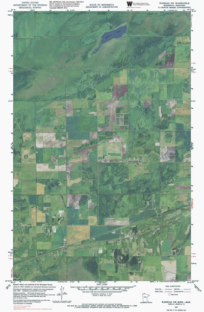 MN-WARROAD NW: GeoChange 1965-2013 Preview 1