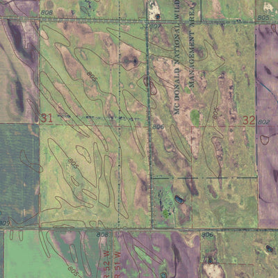 ND-GLASSTON NE: GeoChange 1970-2012 Preview 3