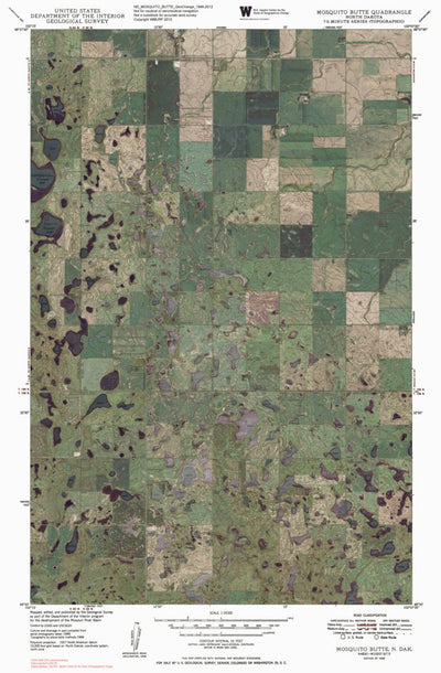 ND-MOSQUITO BUTTE: GeoChange 1946-2012 Preview 1