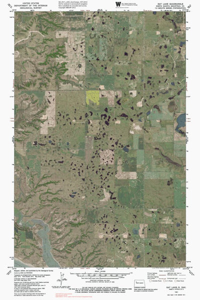 ND-RAT LAKE: GeoChange 1973-2012 Preview 1
