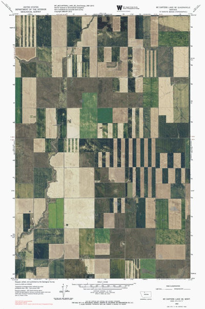 MT-MCCARTERS LAKE SE: GeoChange 1961-2013 Preview 1