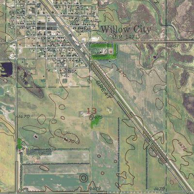 ND-WILLOW CITY: GeoChange 1951-2012 Preview 3