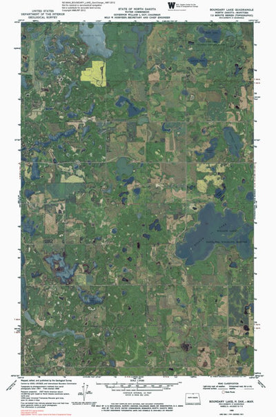 ND-MAN-BOUNDARY LAKE: GeoChange 1967-2012 Preview 1