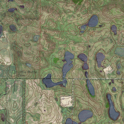 ND-THOMPSON LAKE: GeoChange 1973-2012 Preview 3